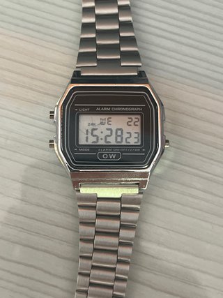 Reloj Digital Acero