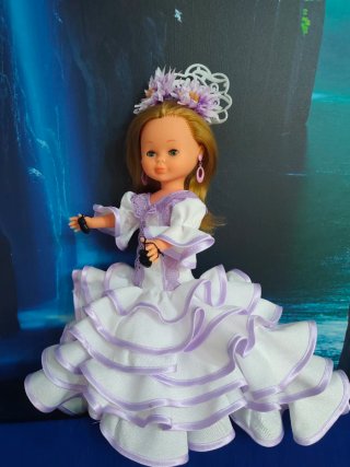 Muñeca Nancy flamenca