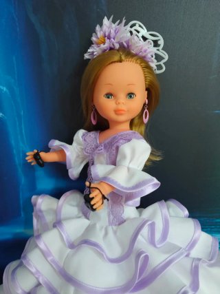 Muñeca Nancy flamenca