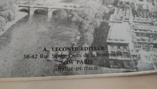 Guida di Parigi Vintage