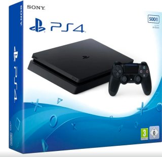 Consola Sony PS4 Slim Negra 500GB