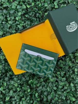Tarjetero Goyard Saint Sulpice Verde