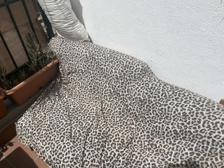 Sofá exterior terraza balcón