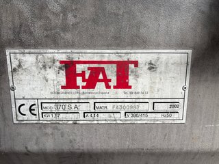 Sierra de cinta FAT 370 SA