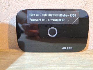 Pocket Cube 4G LTE Windtre Router Wi-Fi