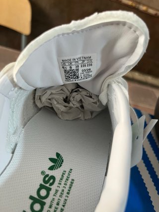 Adidas Samba Talla 38 Verde y Blanco