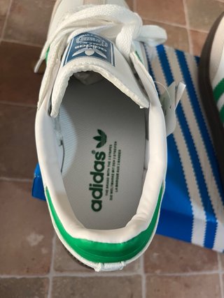 Adidas Samba Talla 38 Verde y Blanco