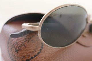 Gafas Ray-Ban Orbs Oval Matte Gold B&L USA Vintage