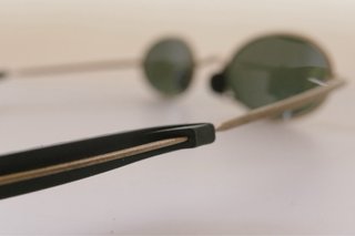 Gafas Ray-Ban Orbs Oval Matte Gold B&L USA Vintage