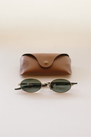 Gafas Ray-Ban Orbs Oval Matte Gold B&L USA Vintage