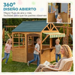 Casita de madera infantil