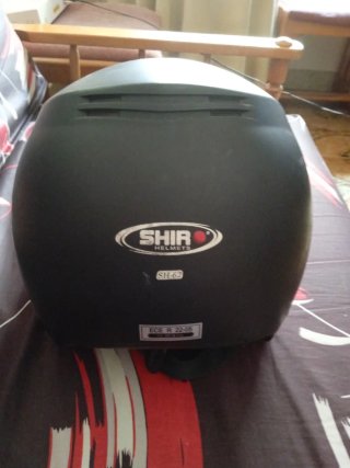 Casco Shiro Negro con Visera