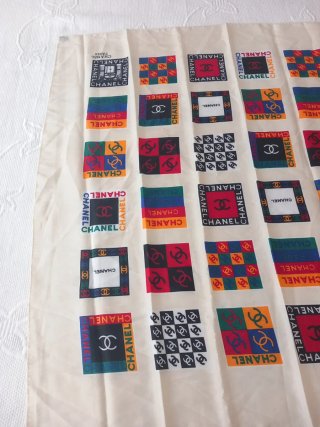Pañuelo Seda Chanel Multicolor