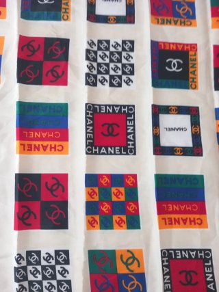 Pañuelo Seda Chanel Multicolor