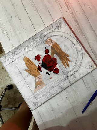 Cuadro original arte abstracto/surrealista