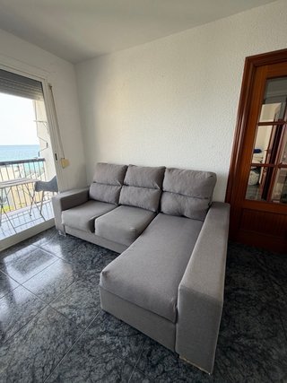 Sofá Chaise Longue IKEA Gris | Asientos Extensible