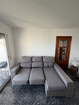 Sofá Chaise Longue IKEA Gris | Asientos Extensible