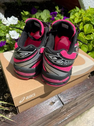 Zapatillas Asics Niña Talla 36 Rosa/Negro