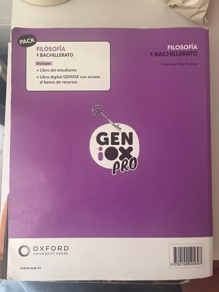 Filosofía 1º Bachillerato. Libro del estudiante...