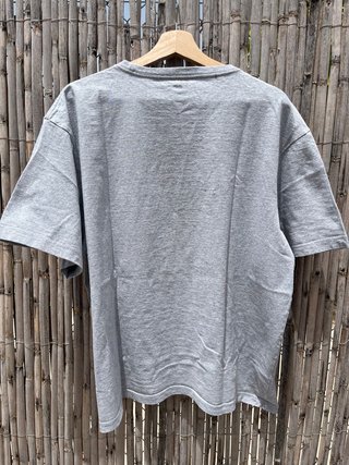 Camiseta H&M Gris Loose Fit Talla XL