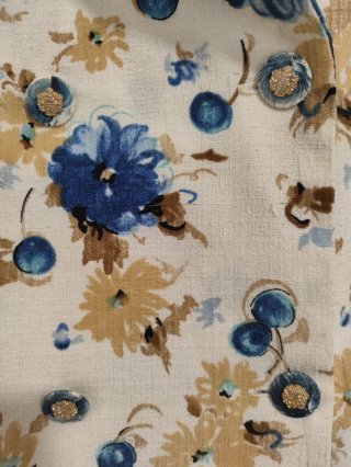 Chaqueta floral talla 52-54