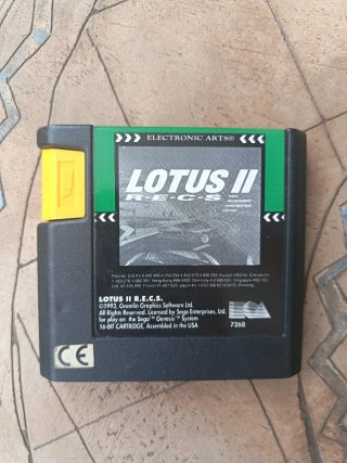 Lotus II R.E.C.S. Mega Drive PAL