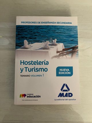 Profesores de Enseñanza Secundaria. Hostelería ...