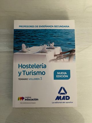 Profesores de Enseñanza Secundaria. Hostelería ...