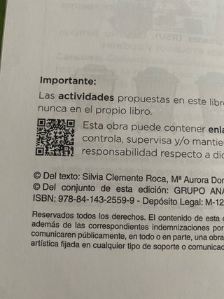 Biología y Geología, 4 ESO, Operación mundo