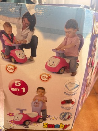 Cochecito Bebe Smoby Maestro 5 en 1