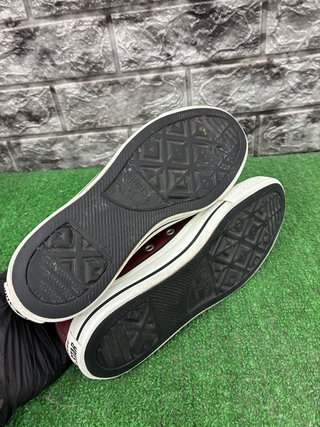 Converse rosse pelle Tg 37.5