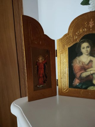 Icono Virgen María y Niño Jesús