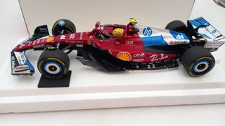 BBRP18267B44 BBR Ferrari SF-25 Lewis Hamilton Miam