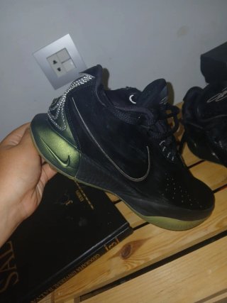 Zapatillas Nike Kobe Originales Negras y Verdes