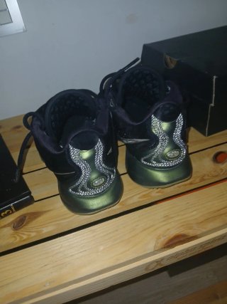 Zapatillas Nike Kobe Originales Negras y Verdes
