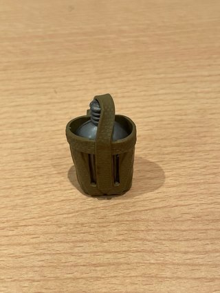 Geyperman cantimplora con funda original años 70