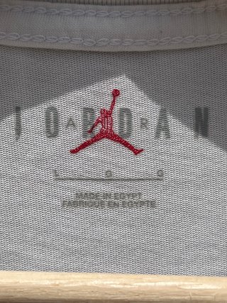 Camiseta Jordan Jumpman Blanca Talla L