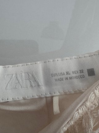 Vestido Zara Beige Talla Única