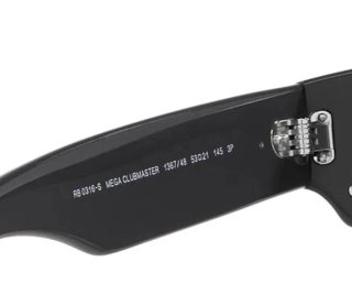 Ray-Ban Mega Clubmaster Polarizadas Negras