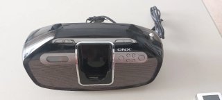 Base iPod ONX Negra y Plateada