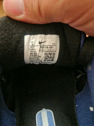 Nike Air Max BW Negro/Azul