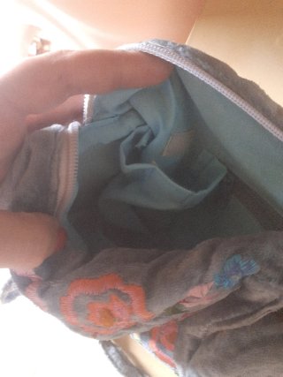 Bolso de mano Flamenco bordado floral