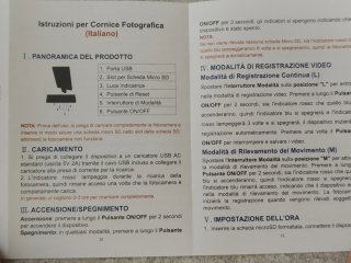 Cornice Portafoto con Telecamera Integrata HD 1080