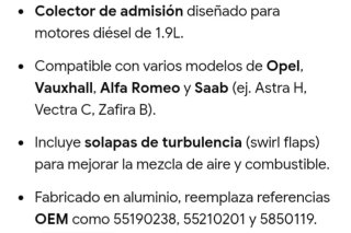 Colector de admisión