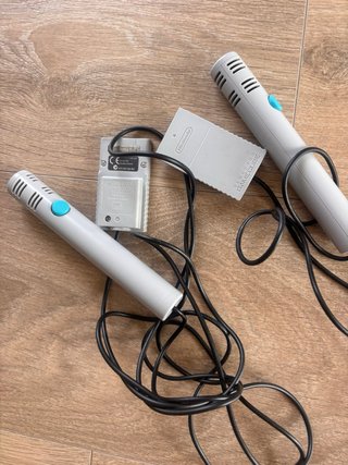 Lote 2 Micrófonos Nintendo GameCube