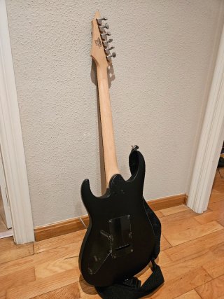 Cort Aero-2 Guitarra Eléctrica Negra