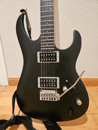 Cort Aero-2 Guitarra Eléctrica Negra