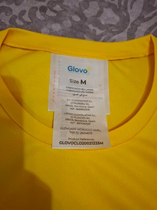 Camiseta Glovo Talla M