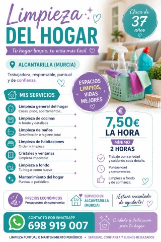 Limpieza de comunidad etc