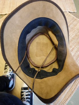 Sombrero australiano piel canguro Barmah